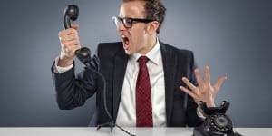 Call centre queue