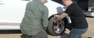 tyre check